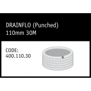 Marley Drainflo (Punched) 110mm 30M - 400.110.30